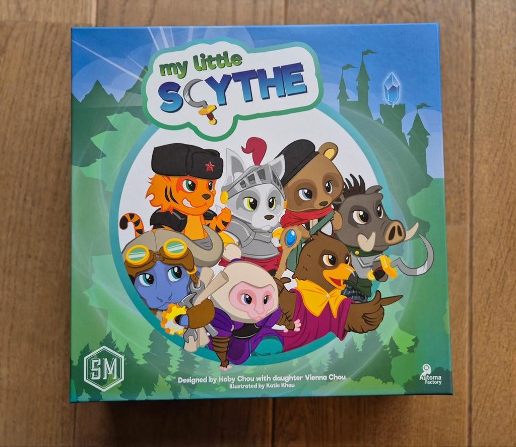 My Little Scythe boardgame (in English, 8+), Vijf spelers of meer, Ophalen of Verzenden, Zo goed als nieuw