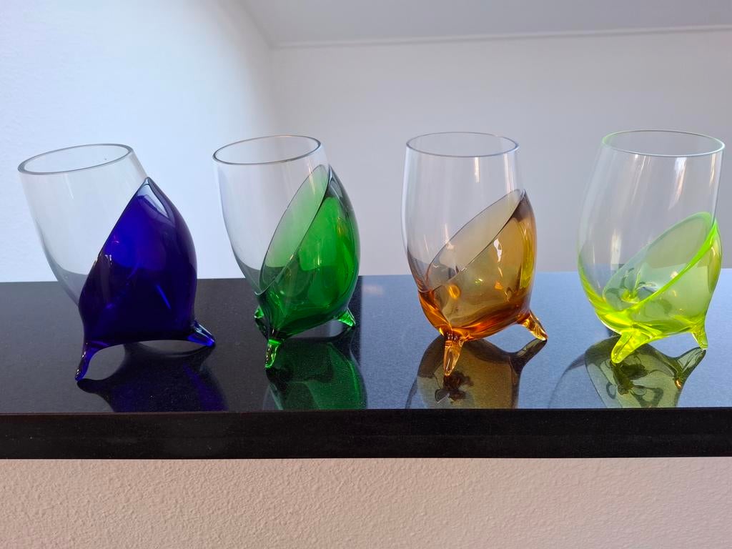 Design limonade glazen, Ophalen