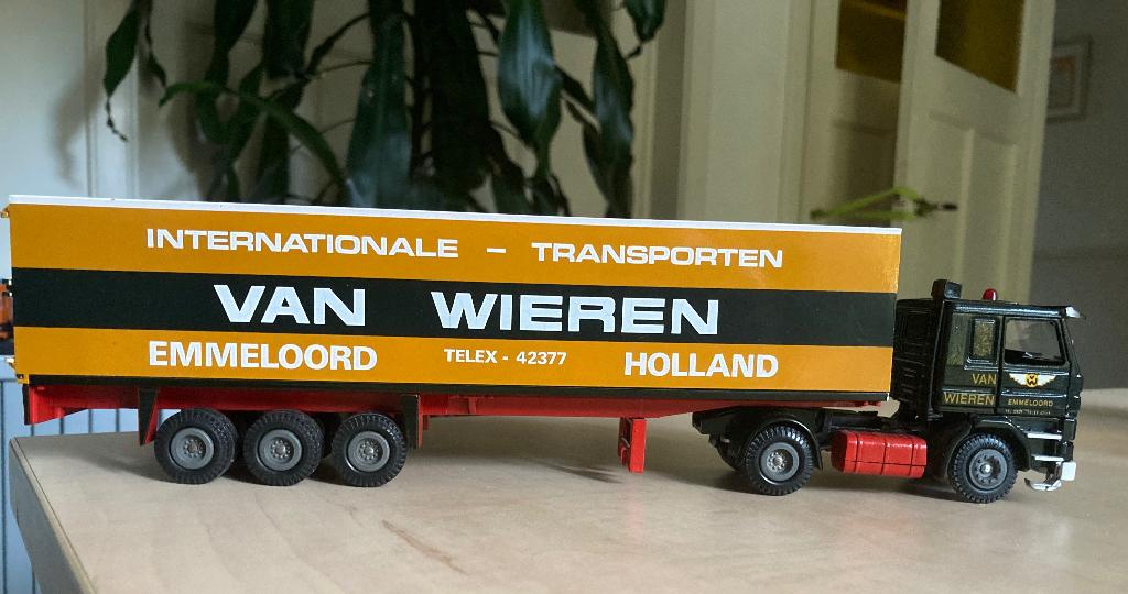 Tekno Scania 142H van Wieren Emmeloord, Ophalen of Verzenden, Nieuw, Bus of Vrachtwagen, Tekno