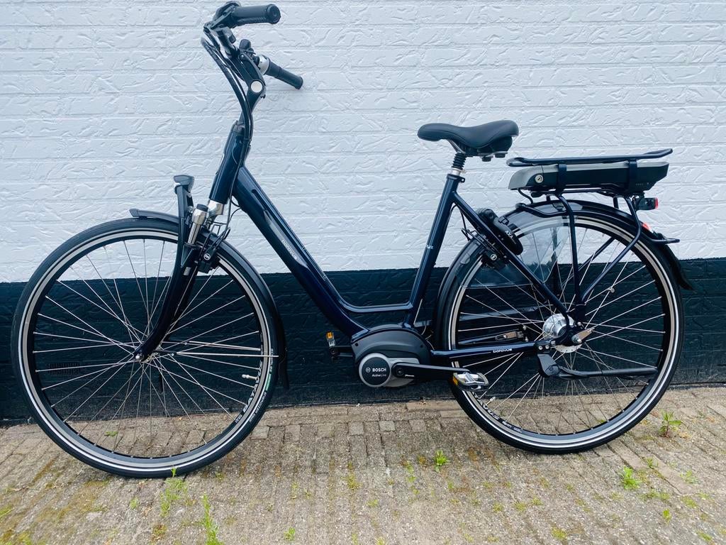 Elektrische Batavus Bosch Active Line Middenmotor, Ophalen, Versnellingen, Batavus, Zo goed als nieuw