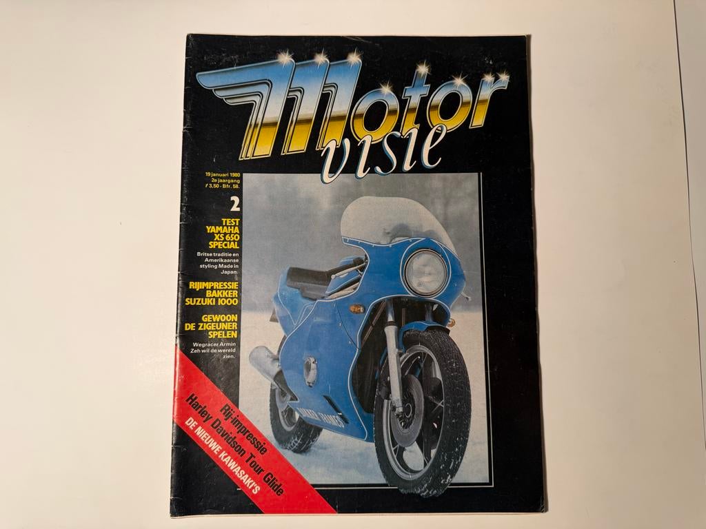 Motorvisie Magazine Weekblad 1980, Boeken, Ophalen of Verzenden