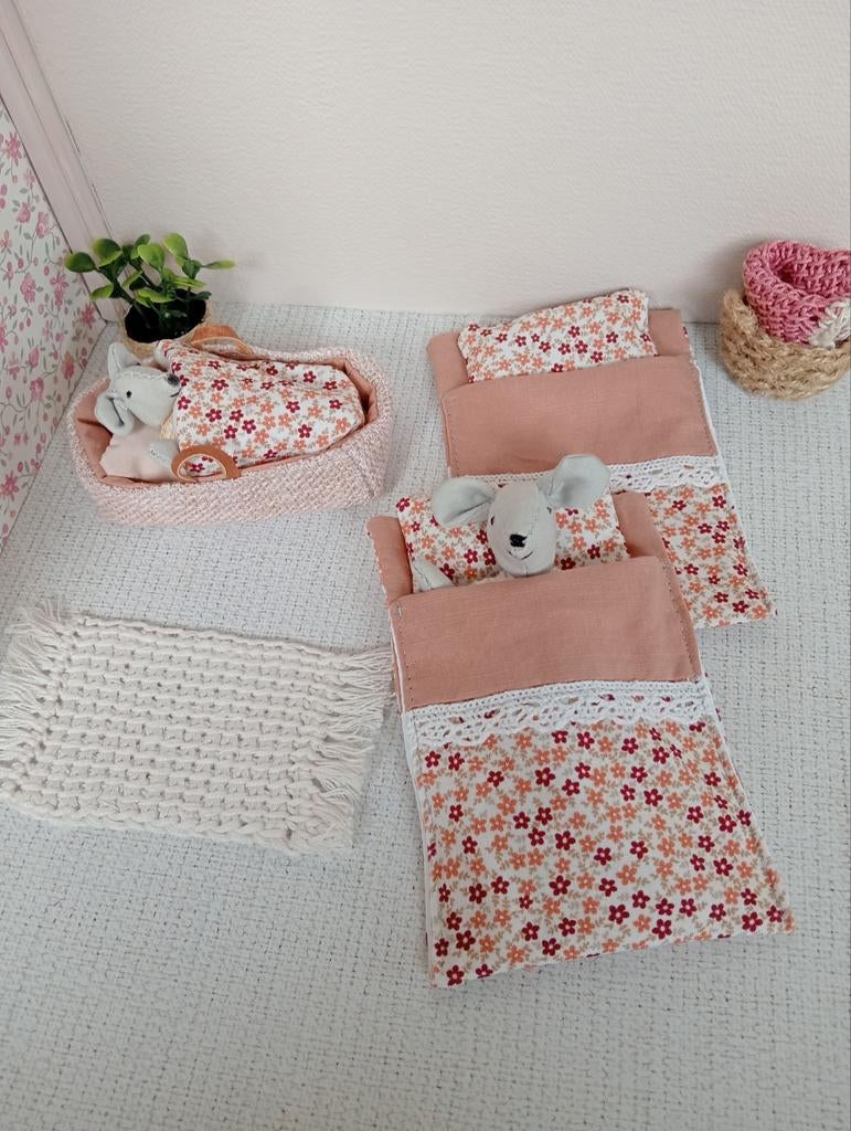 slaapzakje / bedje muizenhuis poppenhuis, Ophalen of Verzenden, Nieuw, Poppenhuis