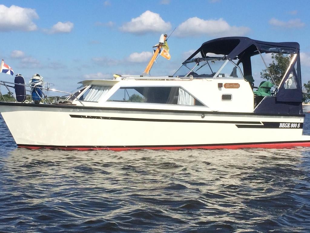 Bege 800S, Watersport en Boten, Motorboten en Motorjachten, Gebruikt, Staal, 6 tot 9 meter, Diesel, Binnenboordmotor, 30 tot 50 pk