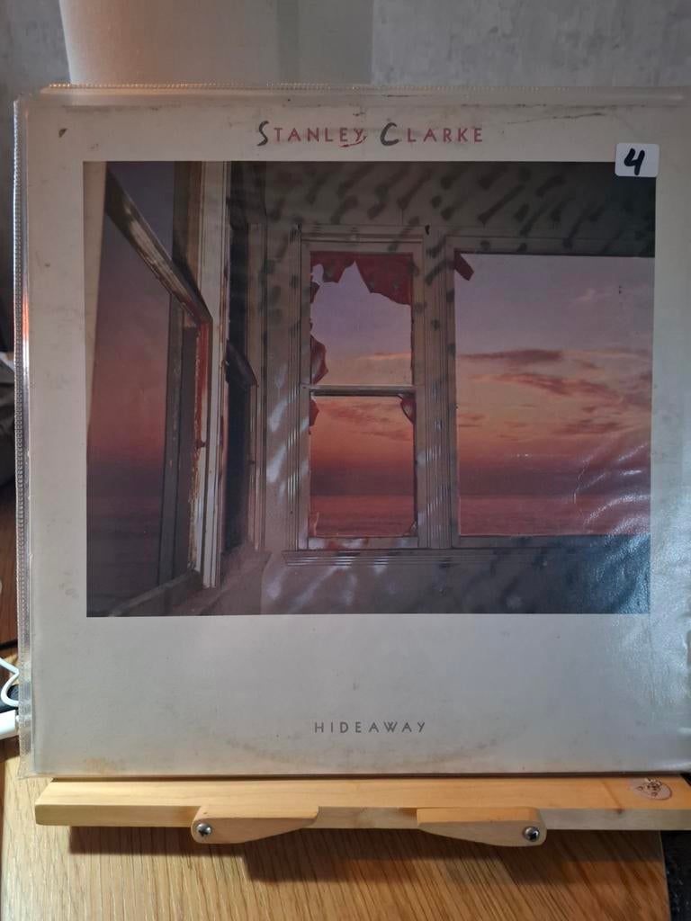 Lp: Stanley Clarke - hideaway, Antiek en Kunst, Ophalen of Verzenden