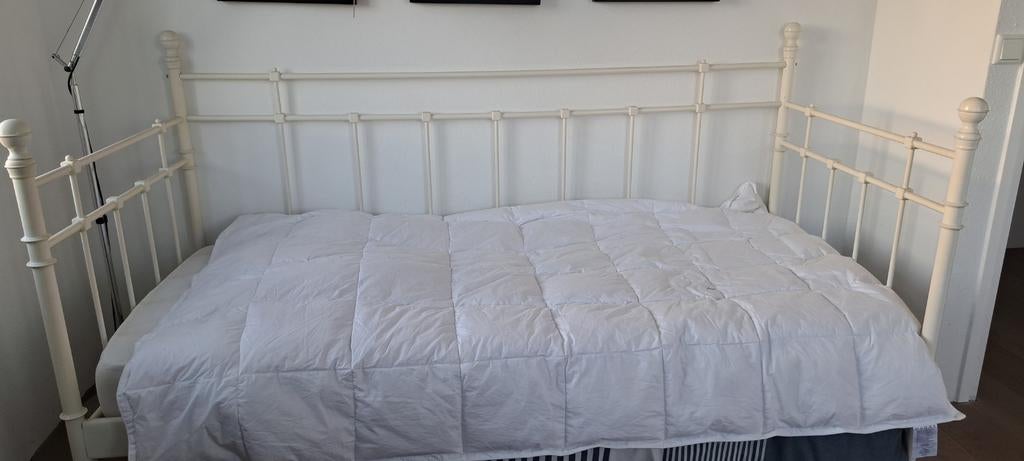 2 keer spijlenbed 90x 200cm, Ophalen of Verzenden, Eenpersoons