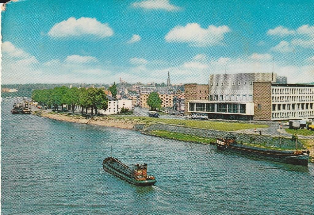 Arnhem  Rijnkade, Ophalen of Verzenden, 1940 tot 1960, Gelopen, Gelderland