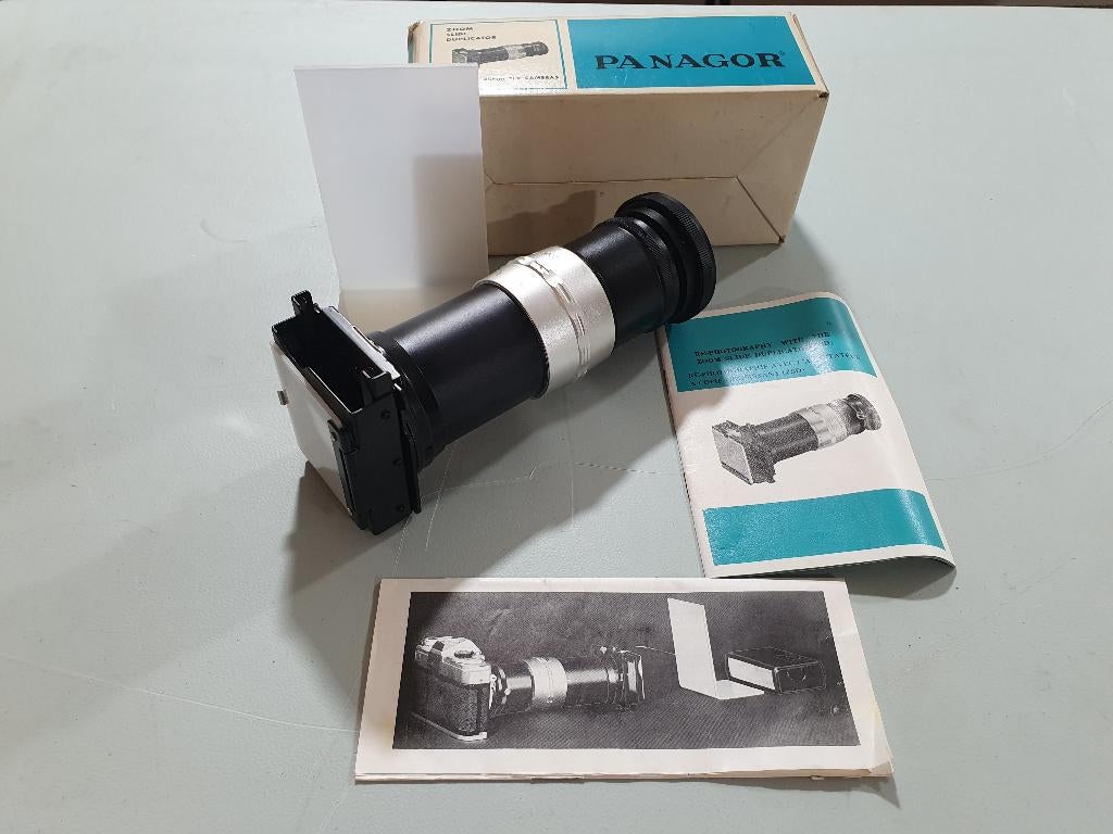 Panagor zoom dia duplicator met toebehoren nieuw in doos, Ophalen of Verzenden, Zo goed als nieuw, Doka-onderdelen
