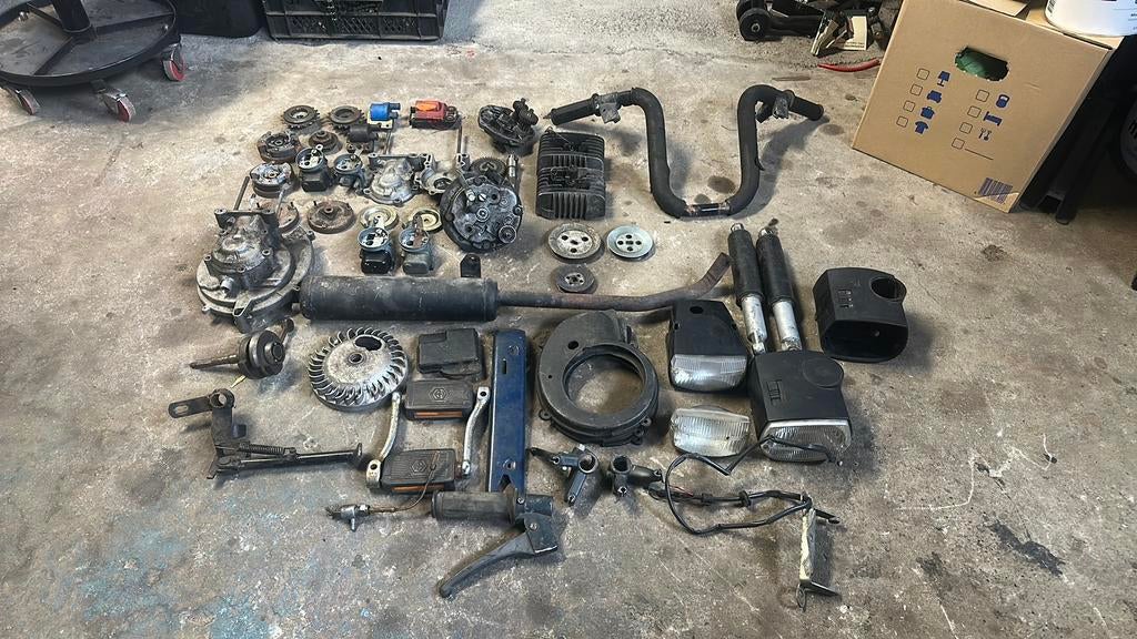 Gilera Citta/Vespa Ciao onderdelen, Ophalen, Blok