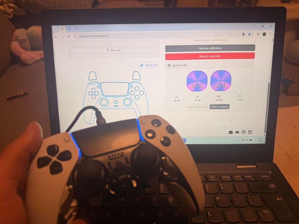 Reparatie stickdrift en/of custom controllers