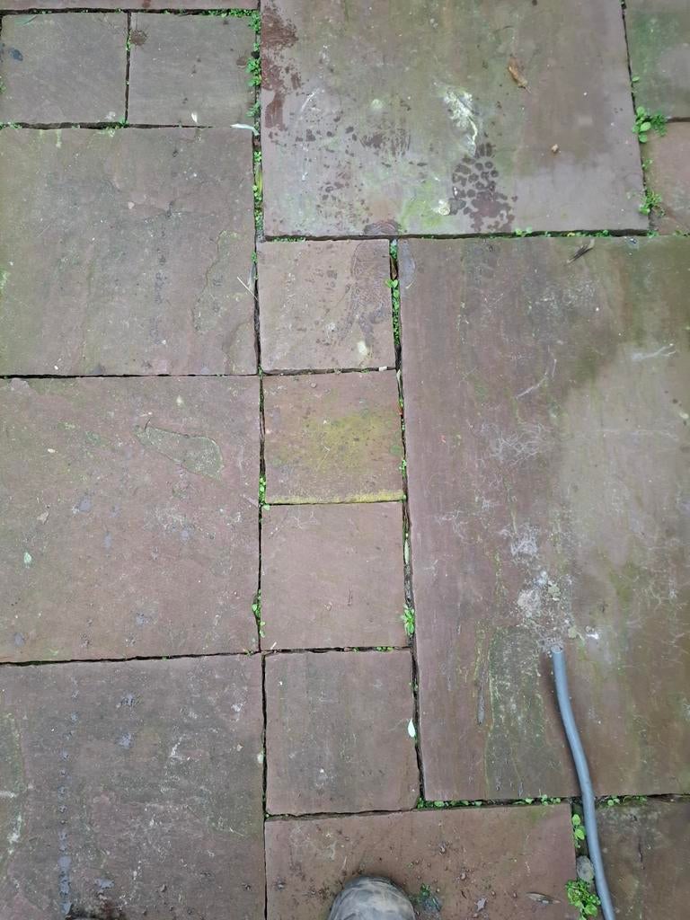 Flagstones wildverband  ruim 20m2, Ophalen, Gebruikt, Natuursteen, Klinkers