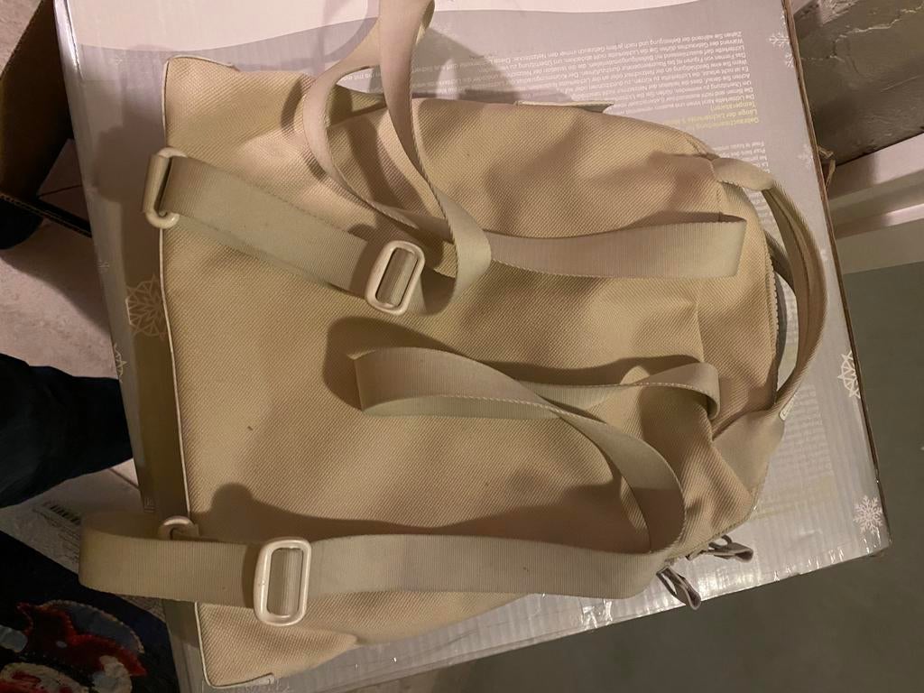 Mandarina Duck Beige Handtas, Sieraden, Tassen en Uiterlijk, Tassen | Damestassen, Ophalen of Verzenden, Gebruikt, Beige, Handtas