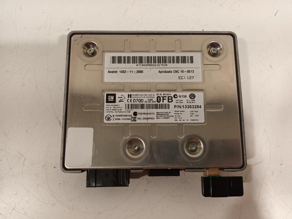 Computer telefoon Opel Zafira, Onderdelen@venauto.nl, Van der Ven Autorecycling B.V., Gebruikt, Ettenseweg 76, 4706 PB Roosendaal, The Netherlands