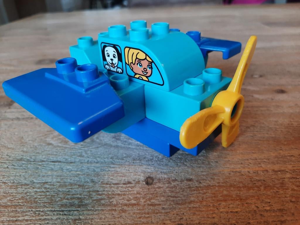 Duplo 10849 3in1 Vliegtuig,Boot en Helikopter. Complete set, Kinderen en Baby's, Speelgoed | Buiten | Actiespeelgoed, Gebruikt