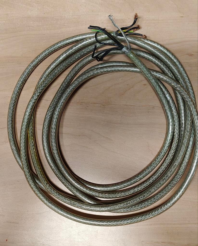 Hi-End Voedingskabel - Topkwaliteit, Audio, Tv en Foto, Audiokabels en Televisiekabels, Gebruikt, Overige kabels, 2 tot 5 meter