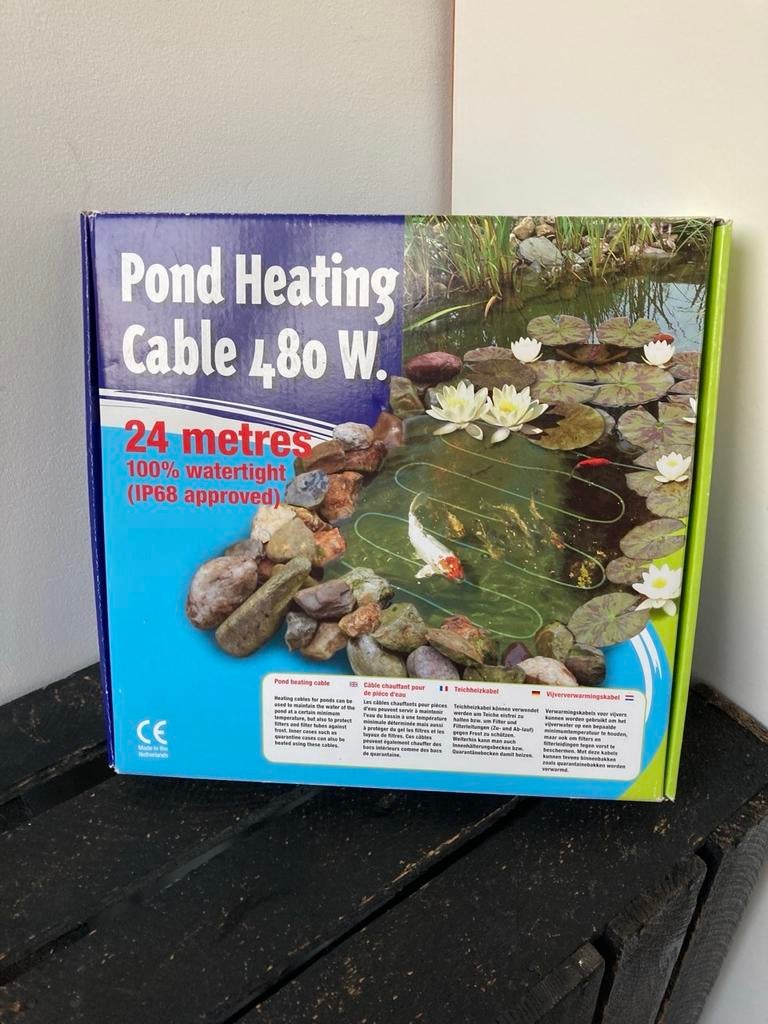 Vijververwarming kabel 480W - Nieuw, Tuin en Terras, Ophalen of Verzenden, Nieuw, Overige typen