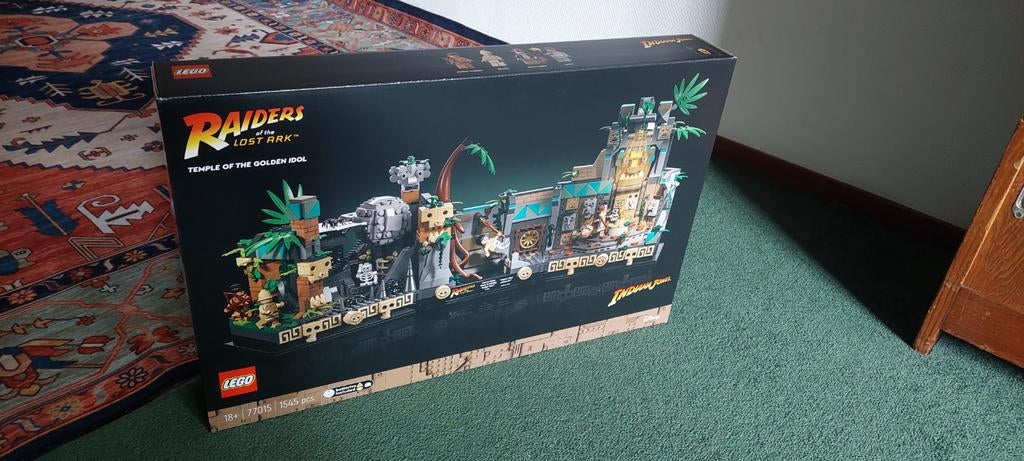 LEGO INDIANA JONES - TEMPLE OF THE GOLDEN IDOL - 77015, Ophalen of Verzenden