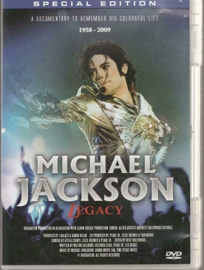 Michael Jackson Legacy - 1958-2009(Biopic)"", Alle leeftijden, Ophalen of Verzenden, Zo goed als nieuw