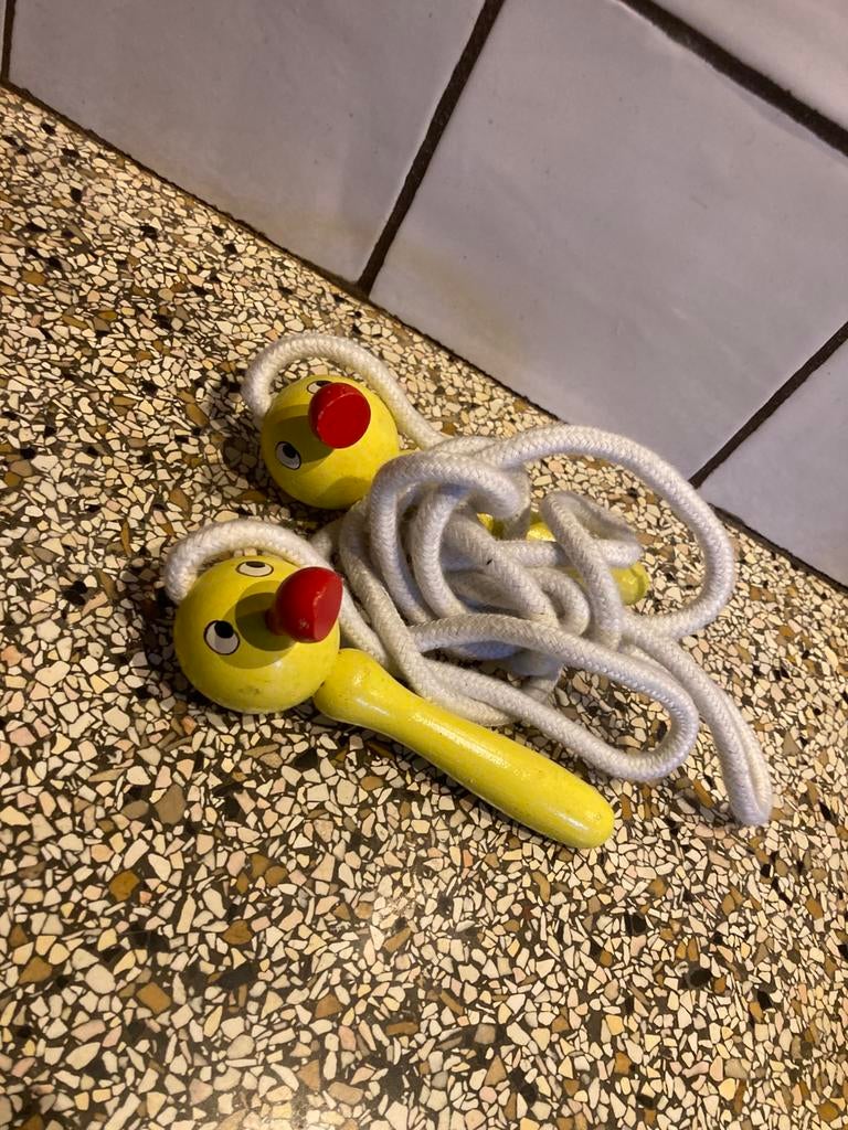 Oud springtouw, Antiek en Kunst, Ophalen of Verzenden