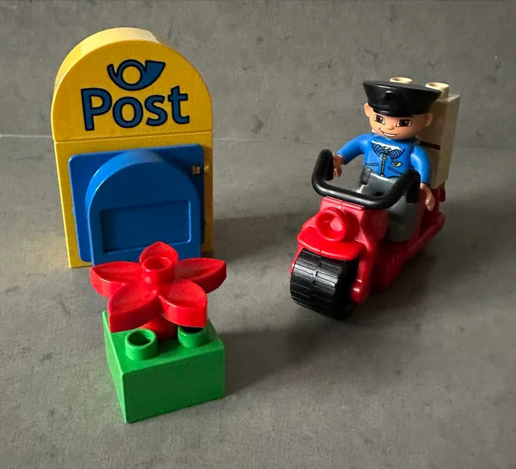 Lego Duplo Postbode Set 5638, Ophalen of Verzenden, Zo goed als nieuw, Complete set, Duplo