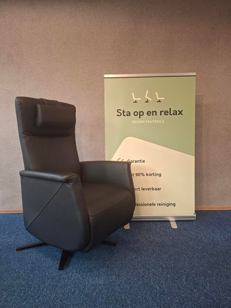 Sta op relax fauteuil Prominent Toscana ZGAN op accu 🔋, Minder dan 50 cm, Minder dan 75 cm, Ophalen of Verzenden, Zo goed als nieuw