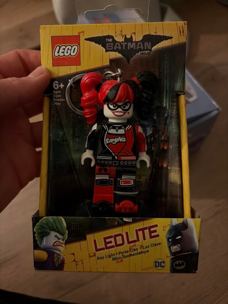 Lego Harley Quinn Ledlite Sleutelhanger, Ophalen of Verzenden, Nieuw, Losse stenen, Lego