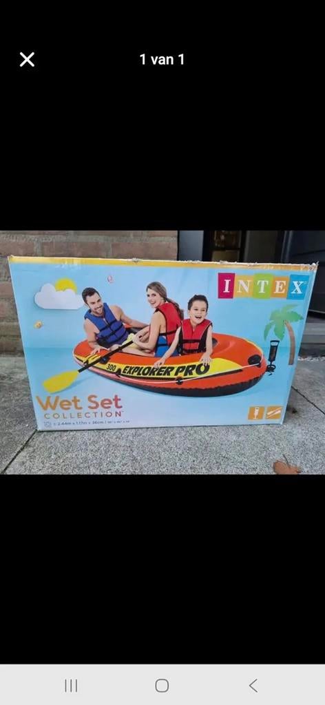 Intex Explorer Pro 300 Opblaasboot, Ophalen, Nieuw