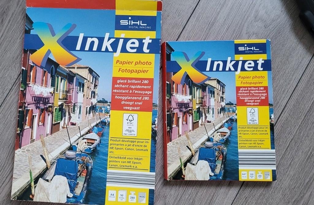 Inkjet fotopapier hoogglanzend, Ophalen, Nieuw