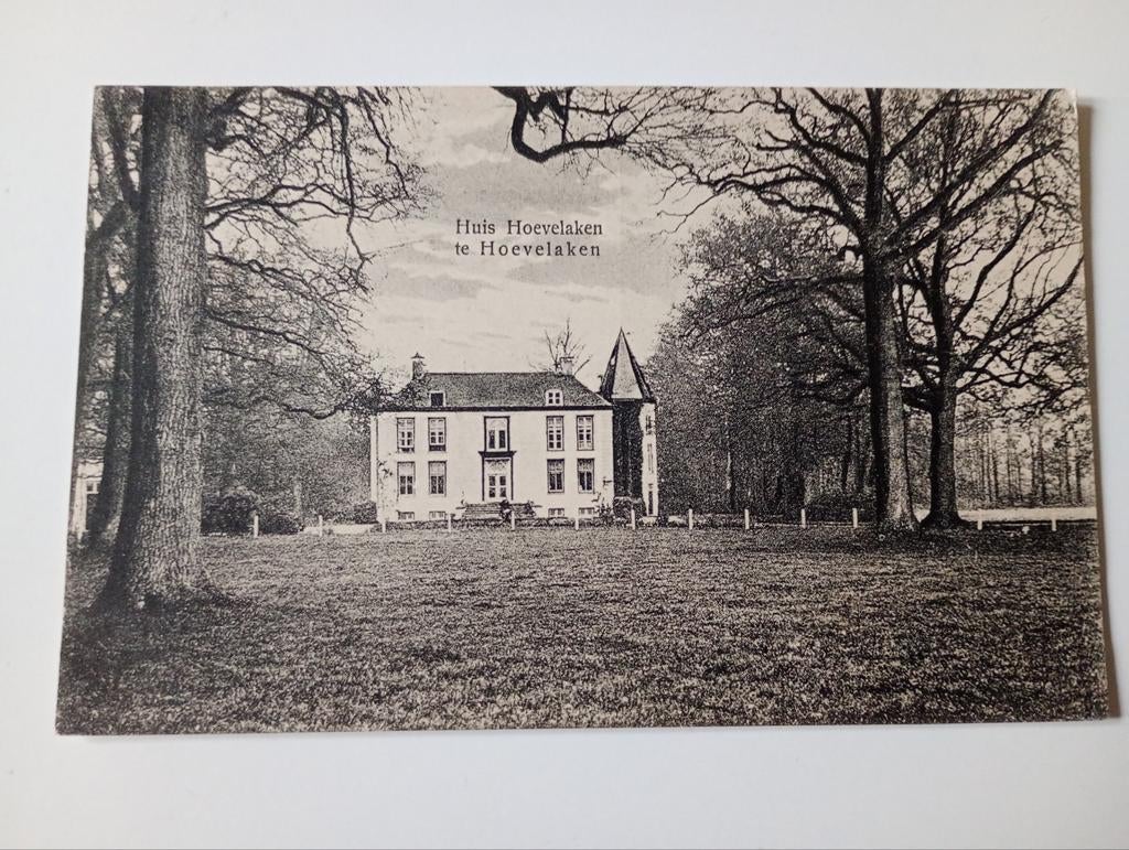 Hoevelaken Kasteel Hoevelaken 1923, Ophalen of Verzenden, 1920 tot 1940, Gelopen, Gelderland