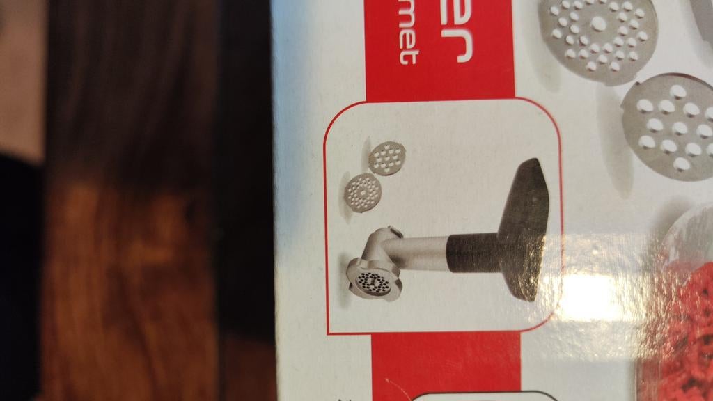 Tefal/moulinex vleesmaler -->  let op enkel opzetstuk!, Ophalen of Verzenden