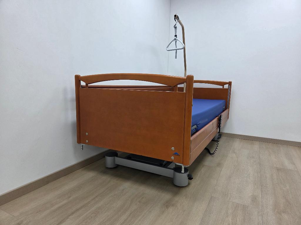 Verpleegbed - zorgbed - hooglaagbed - Stiegelmeijer bed, Verzenden, Zo goed als nieuw, Info@thuiszorgbedvoordeel.nl, De Grift 1