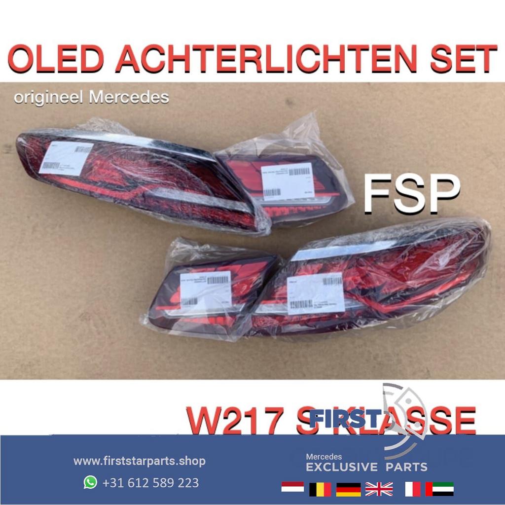 W217 C217 O LED ACHTERLICHTEN SET Mercedes S KLASSE COUPÉ CA, Gebruikt, -, Ophalen of Verzenden, -