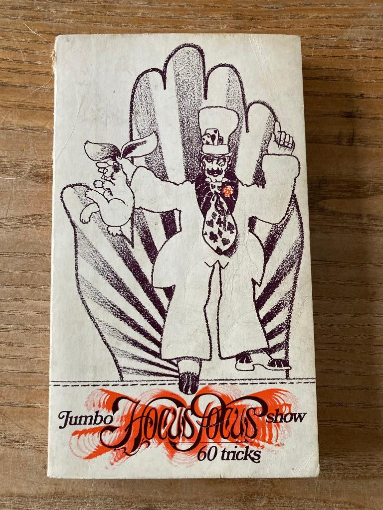 D. Cijfer - Jumbo Hocus Pocus Show - 60 tricks - 1969, D. Cijfer, Ophalen of Verzenden, Zo goed als nieuw, Overige onderwerpen