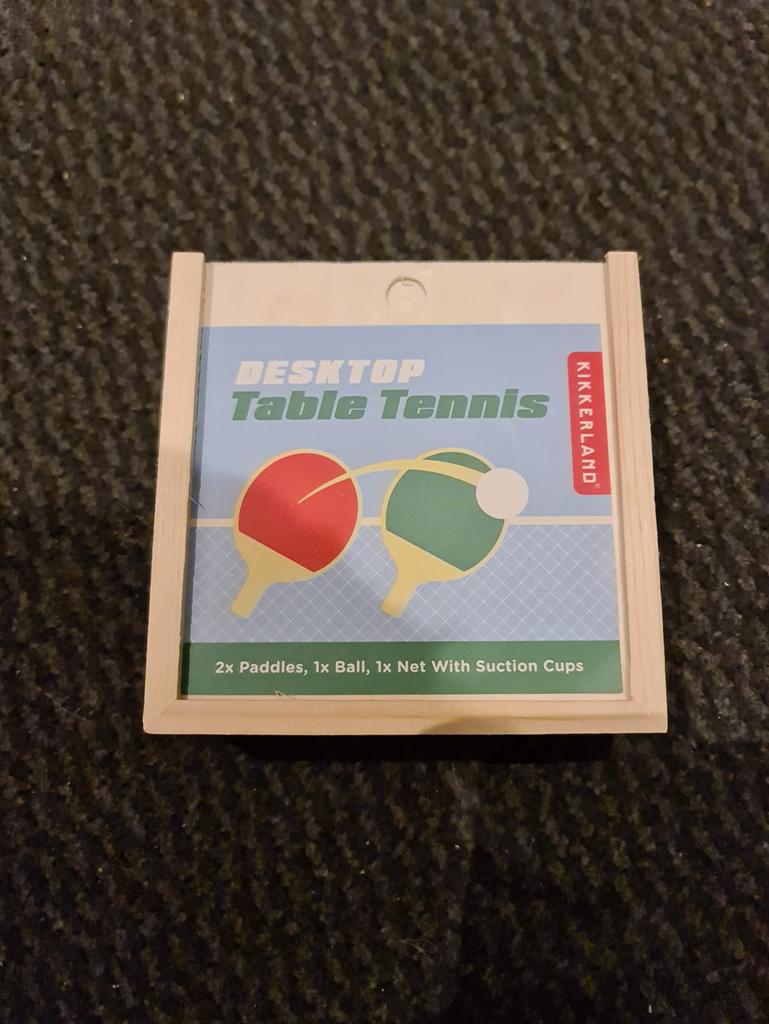 Desktop Tafeltennis - Nieuw in doos!, Ophalen of Verzenden, Nieuw, Net, Batje(s) of Balletje(s)
