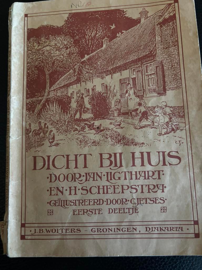 Dicht bij huis door Jan Ligthart, Antiek en Kunst, Ophalen of Verzenden