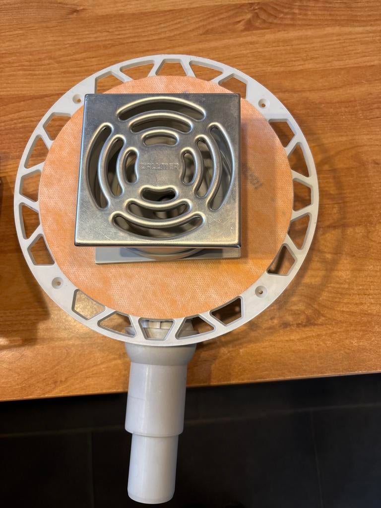 Dalmet Doucheputje - Nieuwstaat!, Ophalen of Verzenden, Nieuw, Rvs, Douche