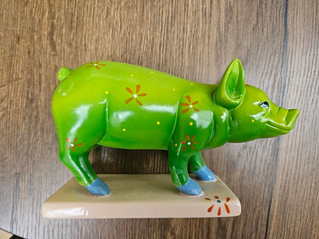 Party Piggi beeld varken, Verzamelen, Beelden en Beeldjes, Ophalen of Verzenden, Zo goed als nieuw, Dier
