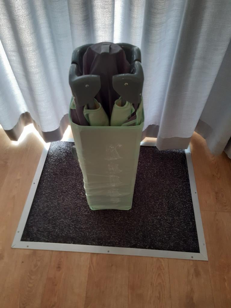 Campingbedje, Ophalen