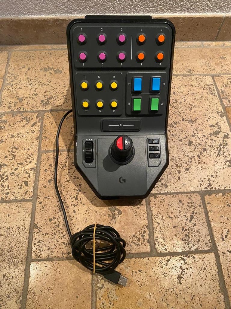 Logitech G Saitek Farm Sim Vehicle Side Panel., Ophalen, Zo goed als nieuw, Overige merken