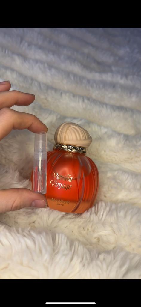 VANILLA VOYAGE | Maison Asrar | Samples vanaf €2,50, Ophalen of Verzenden, Zo goed als nieuw