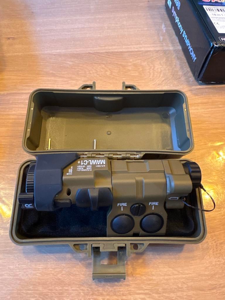 Tactische laser/flashlight module airsoft – MAWL style, Ophalen of Verzenden, Nieuw