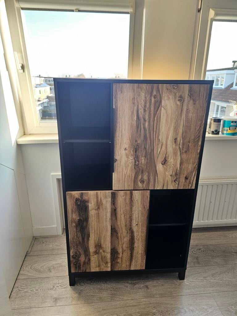 Kast Luc van Leen Bakker ZGAN, Ophalen, Met deur(en), Zo goed als nieuw, 150 tot 200 cm