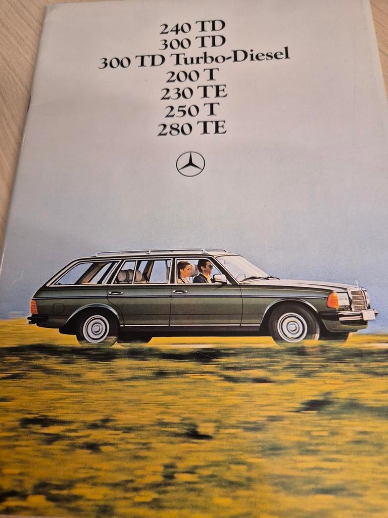 Mercedes w123 200 300 T model station óók 7 persoons 300TDT, Ophalen of Verzenden, Zo goed als nieuw, Mercedes