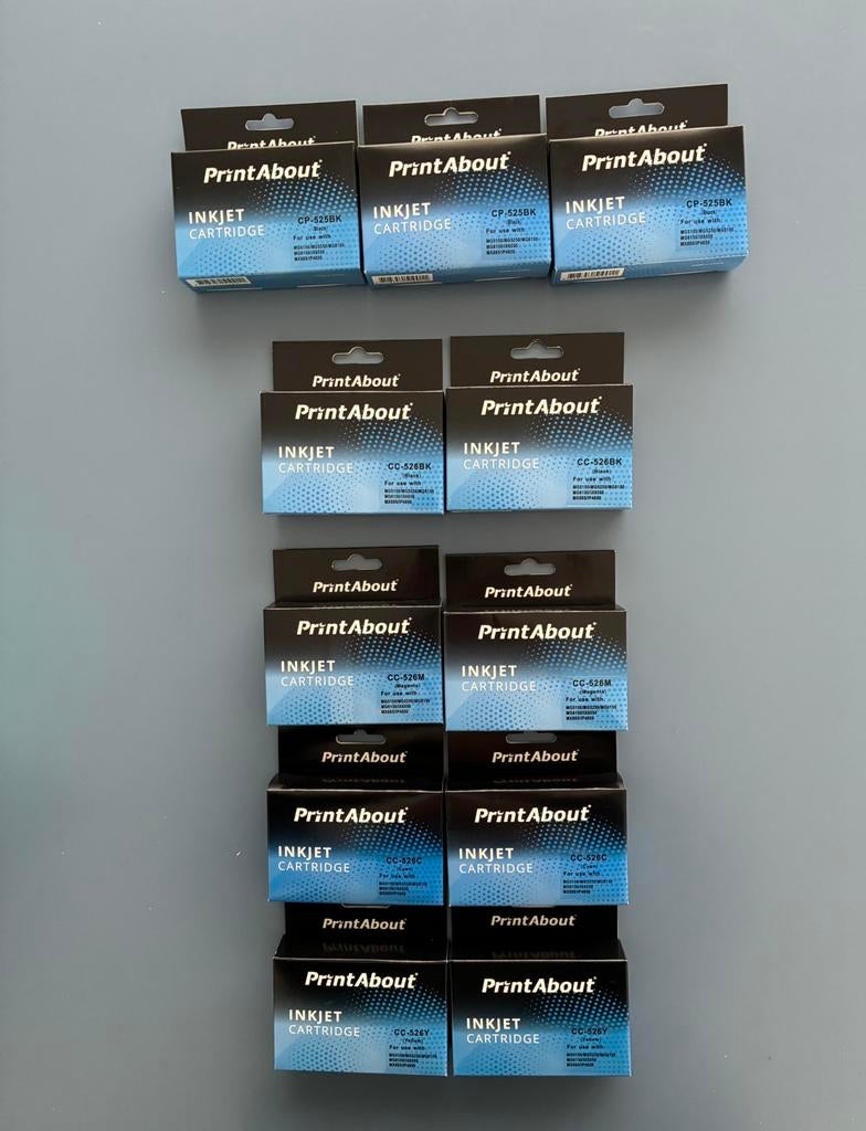 Cartriches voor Canon Pixma inktjetprinter, Ophalen of Verzenden, Nieuw, Overige typen