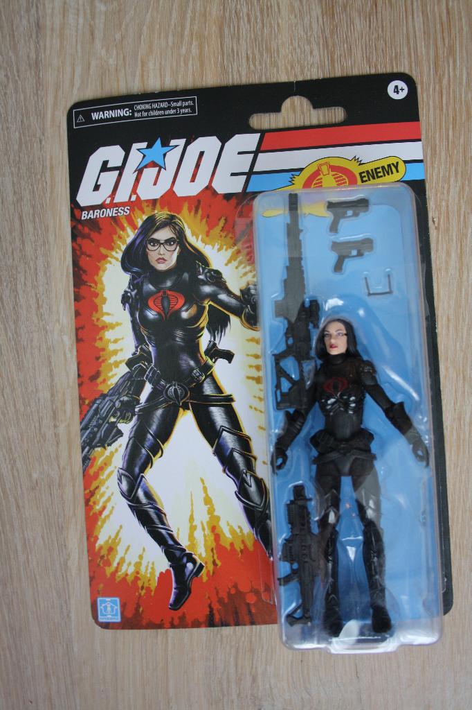 G.I. Joe Classified Baroness Retro, Ophalen of Verzenden, Nieuw