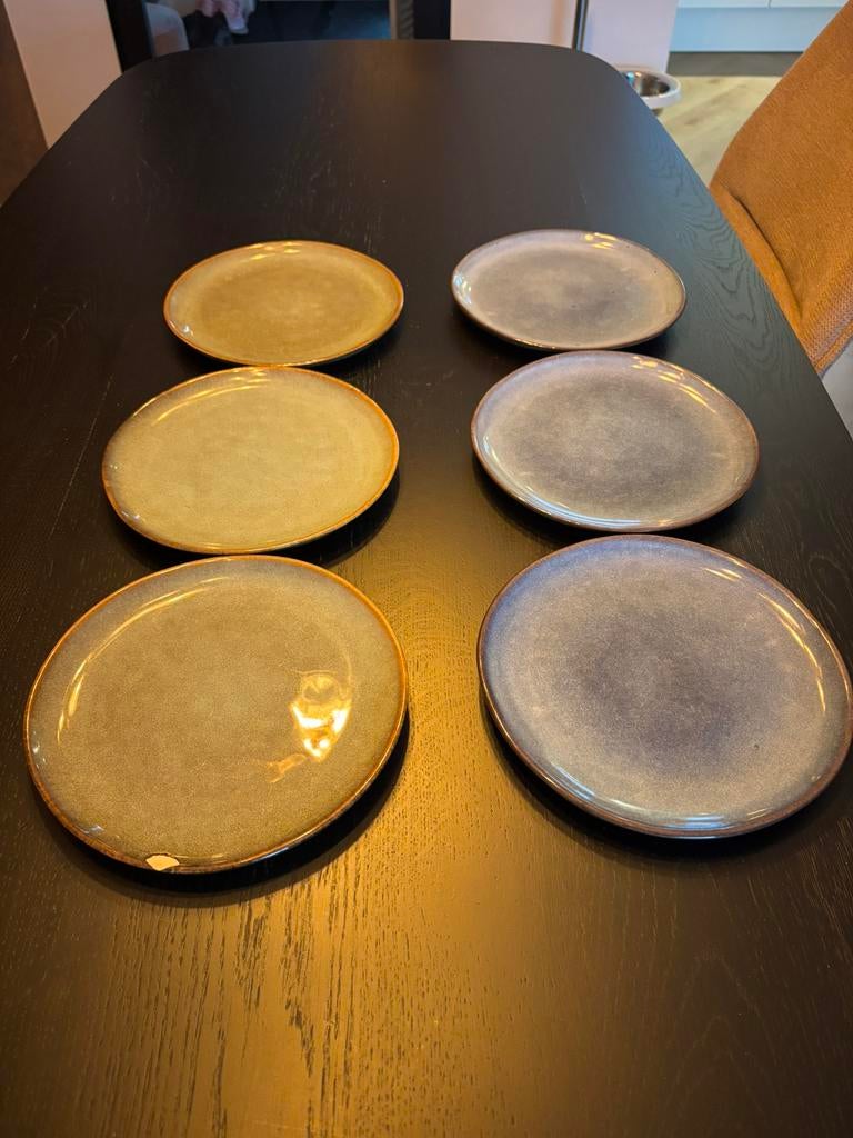 Ontbijtborden Toscane, Ophalen, Zo goed als nieuw, Bord(en), Overige stijlen