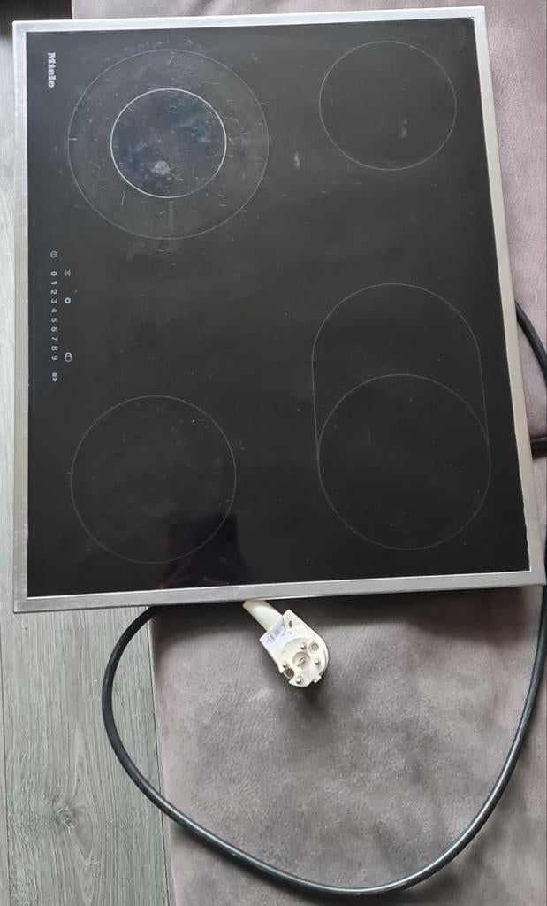 Miele Keramische Kookplaat - Goed Onderhouden, Ophalen, Gebruikt, Keramisch, 4 kookzones