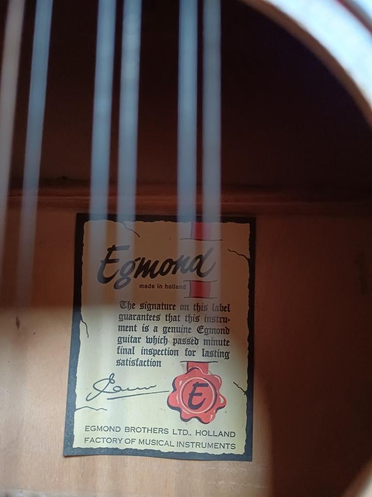 Egmond gitaar 12 snarig, Ophalen of Verzenden, Gebruikt, Klassieke of Spaanse gitaar, 12-snarig