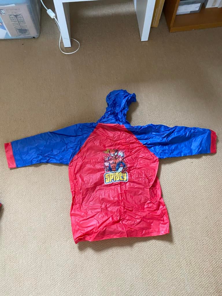 Spider-Man Regenjas - Superheld Stijl!, One size, Ophalen of Verzenden, Zo goed als nieuw, Jongen