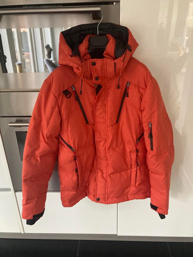Oranje Ski Jas - Maat M - Nieuw!, Kleding | Dames, Wintersportkleding, Ophalen of Verzenden, Nieuw, Jack