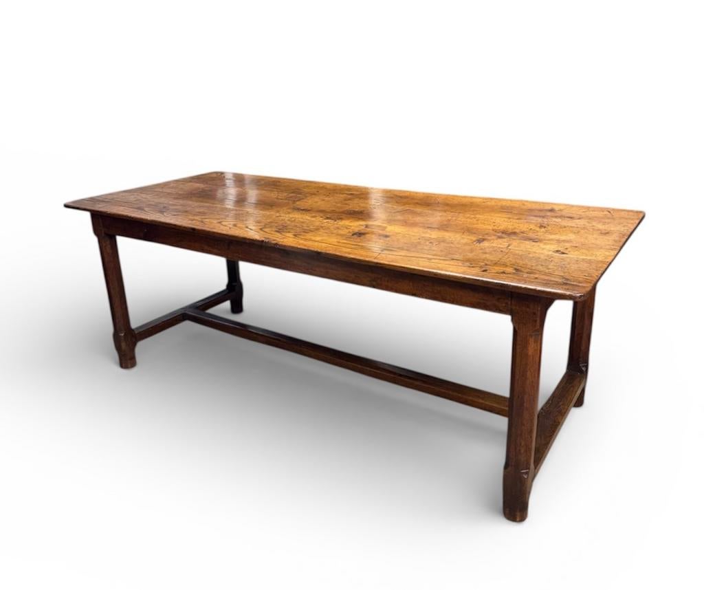 Antieke Franse Eiken Boeren Eettafel, Ophalen